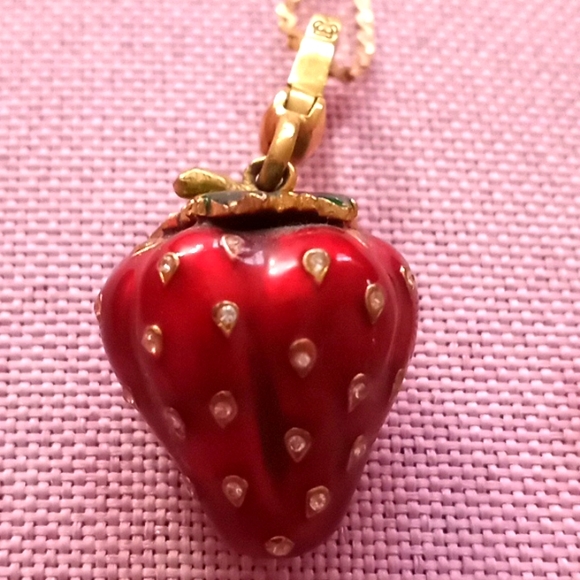 Juicy Couture Jewelry - Juicy Couture Strawberry Necklace